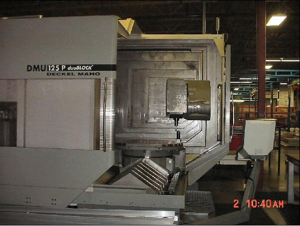Deckel-Maho DMU 125P Duoblock, Machine ID: 4641